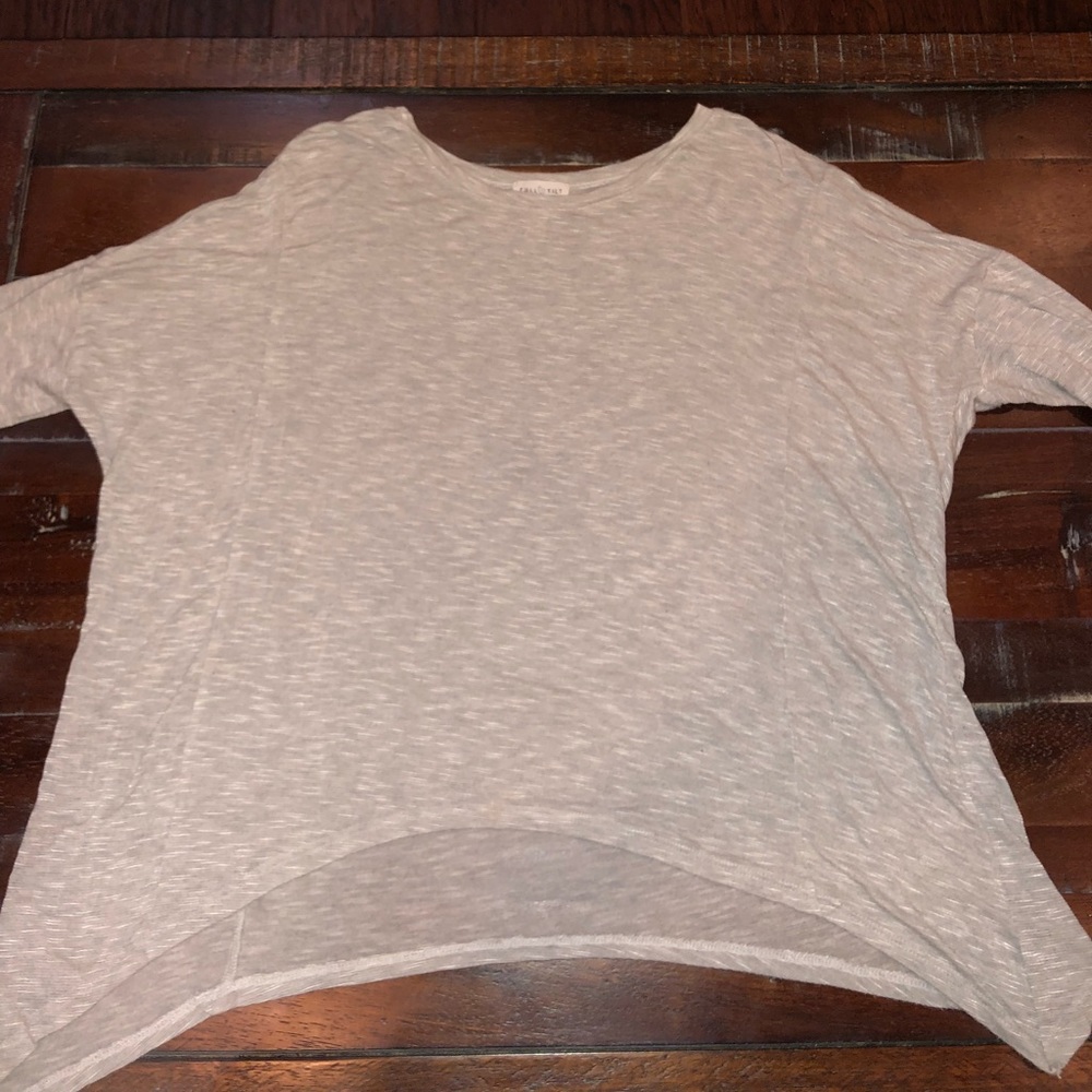 Gray shirt half sleeve like new
